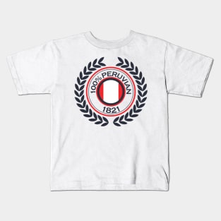 Peruvian Shield Kids T-Shirt